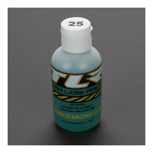 TLR Silicone Shock Oil, 25wt, 4oz