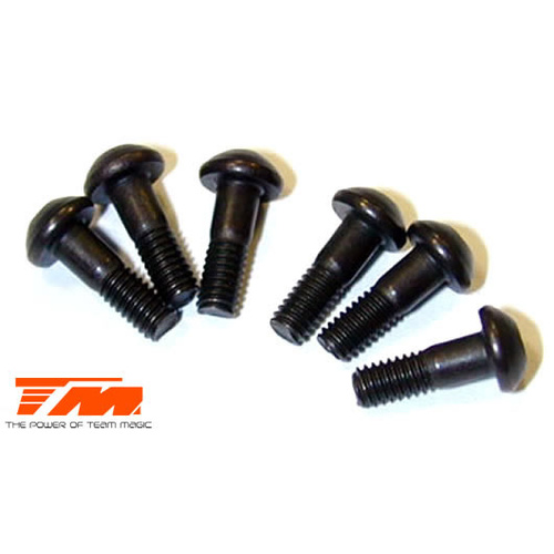 2.6x8mm Steel Button Head Screw(6)