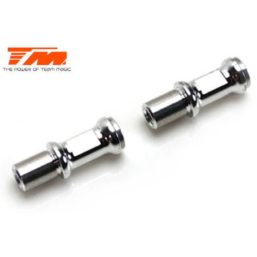 Team Magic Aluminium Steering Post 2Pcs - TM507108