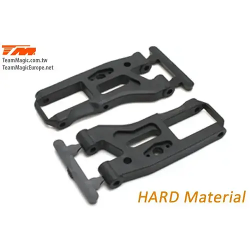 Team Magic TM507127H E4JR Front Suspension Arm-Hard Material