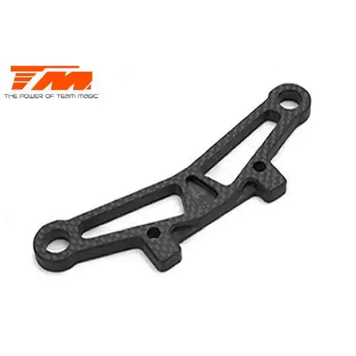 Option Part E4RS II / EVO / JS II / JR II / E4RS III / PLUS Carbon Fiber Upper Bumper Mount - TM507265
