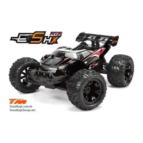 Team Magic 1/10th E5HX Brushless Monster Truck Red - TM510003R