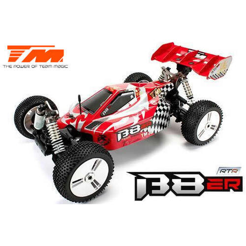 Team Magic B8ER 1/8th 4WD Electric Buggy RTR Red - TM560011A