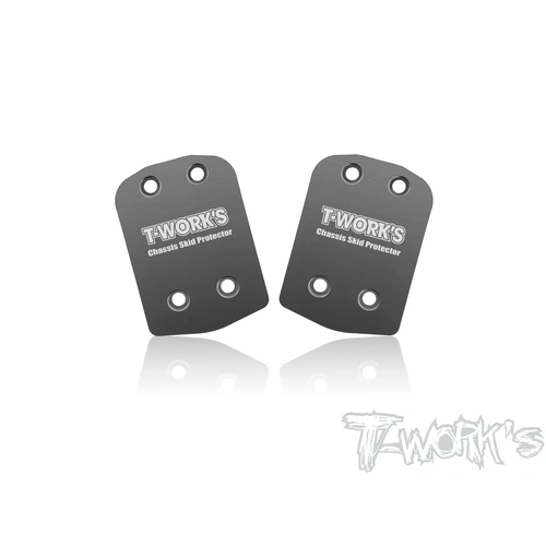 TO-220-8IGHTX 2.0	 Stainless Steel Rear Chassis Skid Protector (TLR 8IGHT X/E 2.0 & 8IGHT XT/XTE  ) 2pcs.