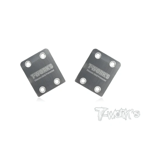 Stainless Steel Rear Chassis Skid Protector ( HB Racing D817/D819/E819 ) 2pcs.