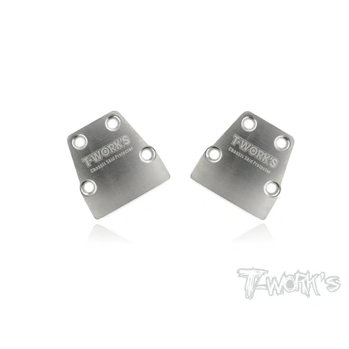Stainless Steel Rear Chassis Skid Protector ( Tekno NB48.4 / EB48.4) 2pcs