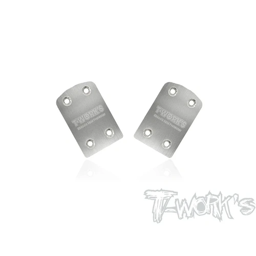Stainless Steel Rear Chassis Skid Protector ( Xray XB4'21 ) 2pcs