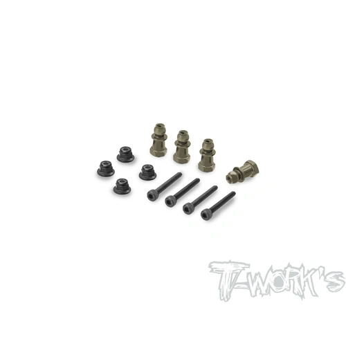 TO-240-X5B	Hard Coated 7075-T6 Alum. Shock Standoffs ( Hong Nor X5B)  4pcs. - Hard Coated 7075-T6 Alum. Shock Standoffs ( Hong Nor X5B)  4pcs.