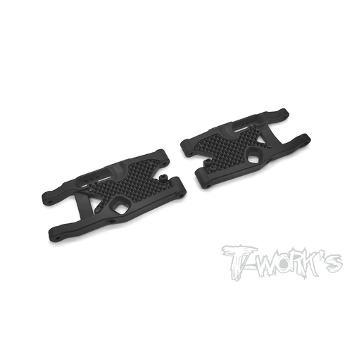 TO-246-B4.1  Graphite Rear A-arm Stiffeners 1mm ( For Team Associated RC8 B4.1 ) - TO-246-B4.1-R1  1mm
