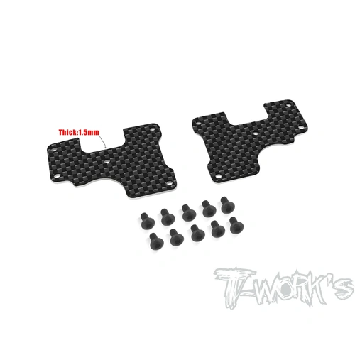 TO-246-IFB8   Graphite Front / Rear A-arm Stiffeners 1mm/1.5mm ( For Infinity IFB8 ) - TO-246-IFB8-R1  1mm