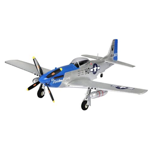 Top RC 750mm P-51D Blue PNP RC Aircraft - TOP018B