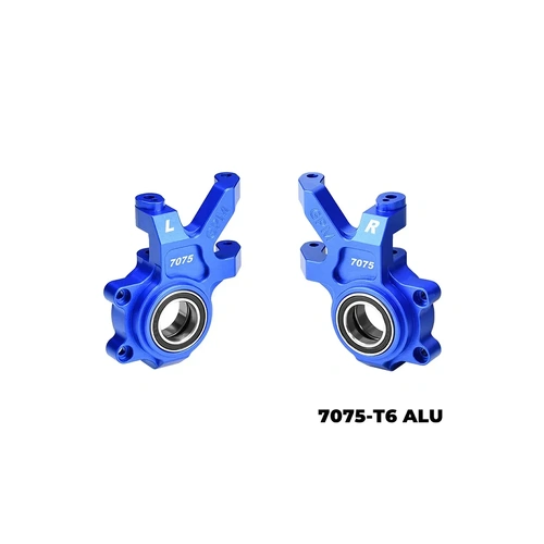GPM Aluminium Front Oversized Steering Hubs 2Pcs - Blue
