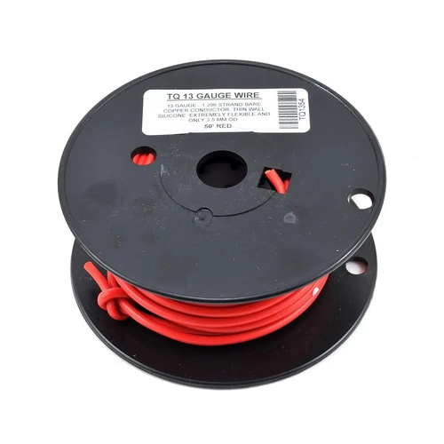 TQ Wire Silicon Wire (Red) (50') (13AWG)