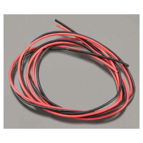 TQ Wire Thin Wall Silicone Wire (Red & Black) (3' Each) (22AWG)
