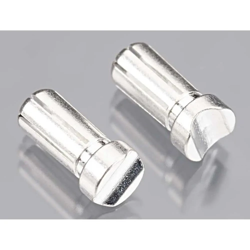 TQ Wire 5mm Copp Clad/Silver Plated Bullet Connector (2) (13mm Long)