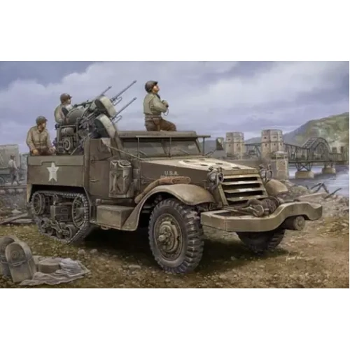 Trumpeter 00911 1/16 M16 Multiple-Gun Motor Carriage