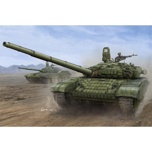 Trumpeter 00925 1/16 Russian T-72B/B1 MBT (w/kontakt-1 reactive armor)