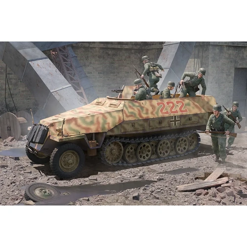 TRUMPETER 1/16 SD.KFZ 251D PLASTIC MODEL KIT
