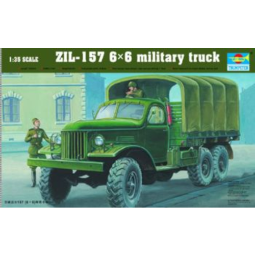Trumpeter 01001 1/35 Soviet ZIL-157 6×6 Military Truck