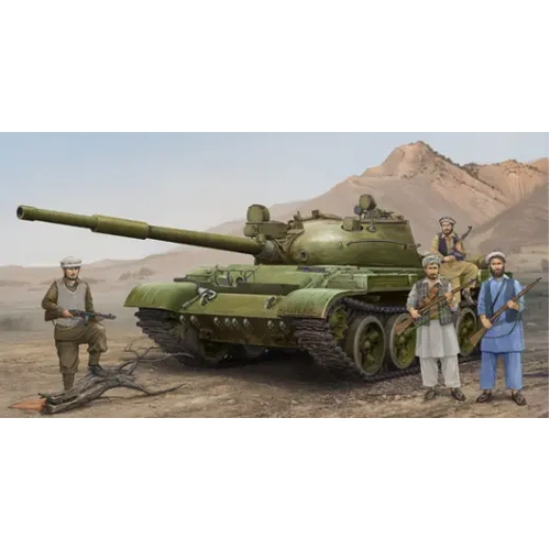 Trumpeter 01551 1/35 Russian T-62 Mod.1975 (Mod.1962+KTD2)