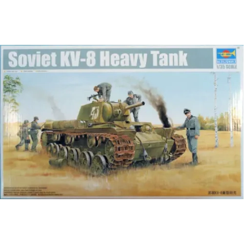Trumpeter 01565 1/35 Soviet KV-8 Heavy Tank