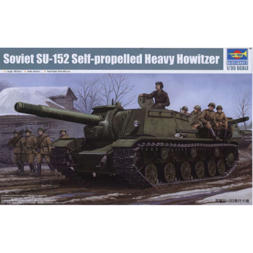 Trumpeter 01571 1/35 Soviet SU-152 Self-propelled Heavy Howitzer