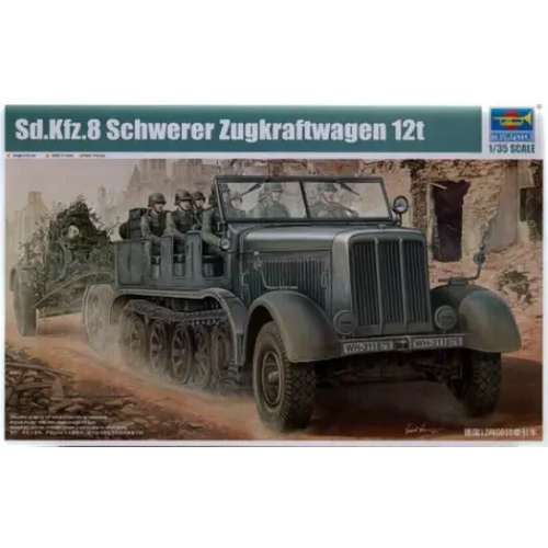 Trumpeter 01583 1/35 Sd.Kfz.8 Schwerer Zugkraftwagen 12t