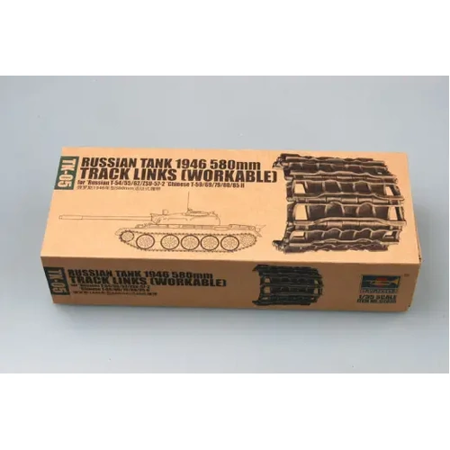 Trumpeter 02035 1/35 Russian 580mm Track Links *Russian T-54/55/62/ZSU-57-2 *Chinese T-59/69