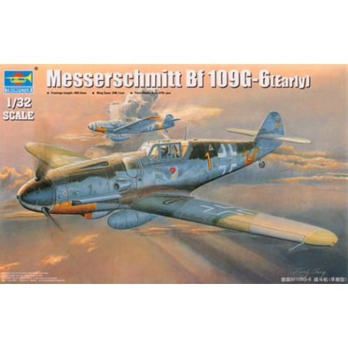 Trumpeter 02296 1/32 Messerschmitt Bf 109G-6(Early)