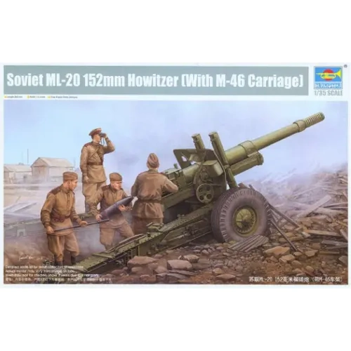 Trumpeter 02324 1/35 Soviet ML-20 152mm Howitzer (With M-46 Carriage)