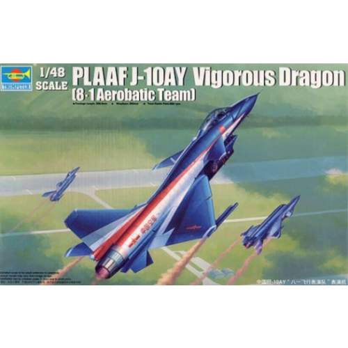Trumpeter 02857 1/48 PLA J-10AY Vigorous Dragon - Ba Yi Aerobatic Team
