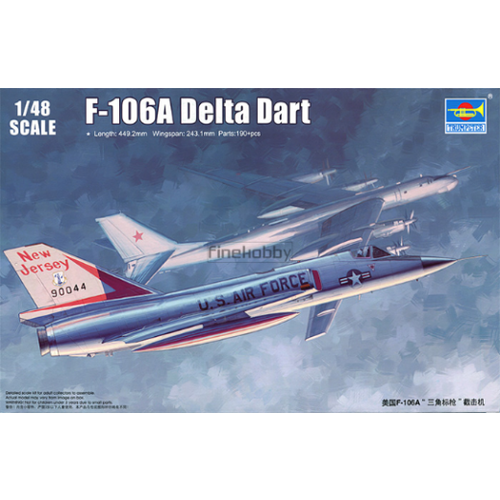 Trumpeter 02891 1/48 US F-106A Delta Dart