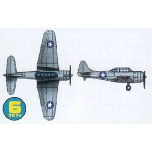 Trumpeter 03402 1/700 SBD-3 Dauntless (18 pcs/box)