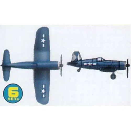 Trumpeter 03408 1/700 F4U-4 Corsair (18 pcs/box)