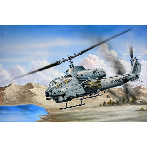 Trumpeter 1/35 AH-1W Super Cobra Plastic Model Kit - TR05116