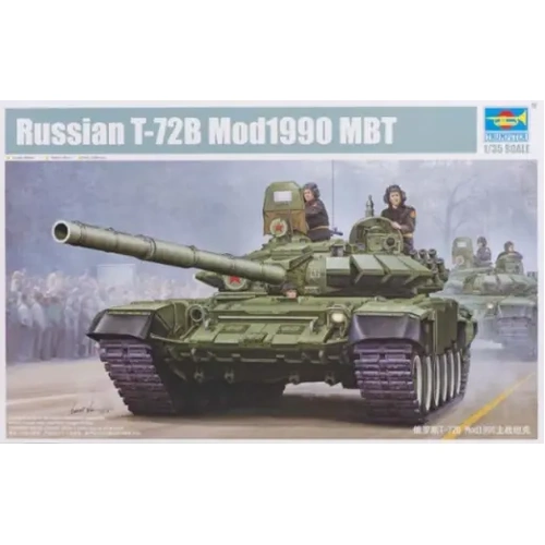 Trumpeter 05564 1/35 Russian T-72B Mod1989 MBT – Cast Turret