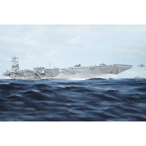 Trumpeter 1/350 USS Gerald R.Ford CVN-78 Plastic Model Kit - TR05638
