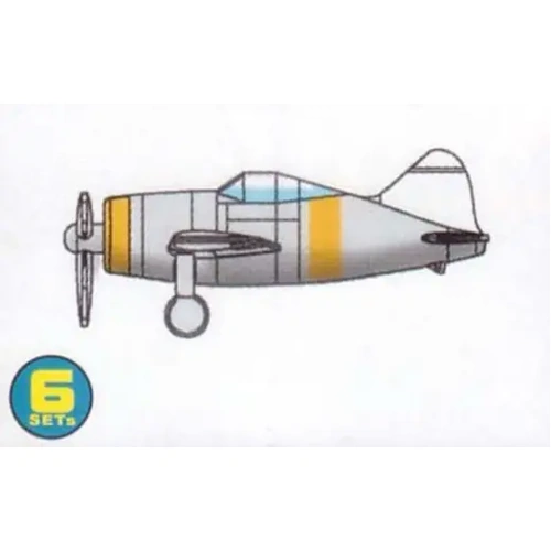 Trumpeter 06242 1/350 F2A Fighter  ( 6pcs/box)