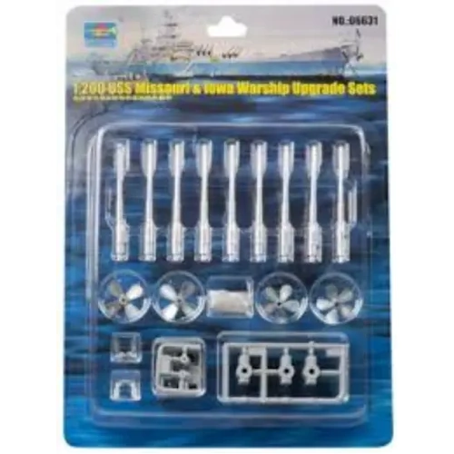 Trumpeter 06631 1/200 USS Missouri & Iowa Warship Upgrade Set