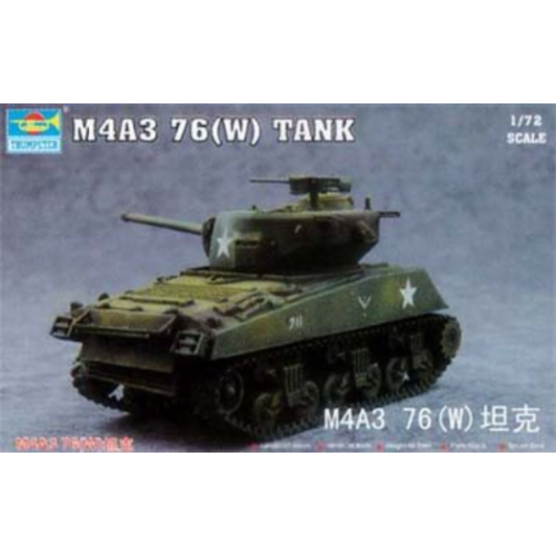 Trumpeter 07226 1/72 M4A3 76(W) Tank