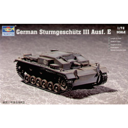 Trumpeter 07258 1/72 German Sturmgeschütz III Ausf. E