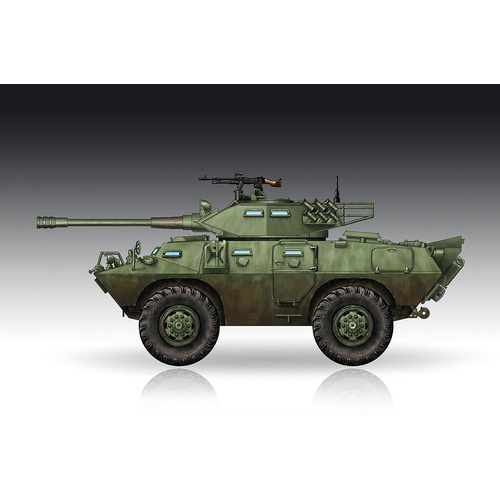 Trumpeter 1/72 LAV-150 Commando AFV w/ Cockerill 90mm Gun Plastic Model Kit - TR07443