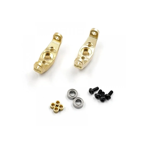 Yeah Racing Brass 6g Weighted Hub Carriers (C-Hubs) 2Pcs