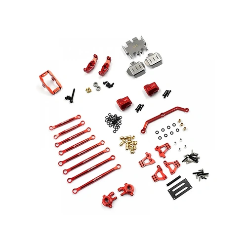 Yeah Racing Red Aluminium Essential Conversion Kit