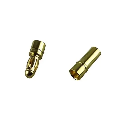 TORNADO RC 4.0MM BULLET PLUGS (2)