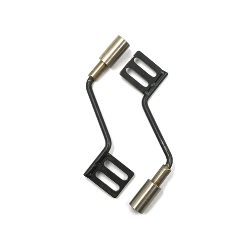 Yeah Racing Silver Steel Exhaust Tail Pipe 2Pcs