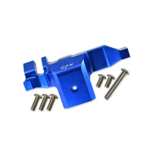 GPM Aluminium Lower Spur Gear Case Cover - Blue