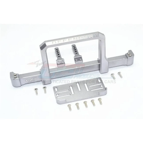 GPM Gunmetal Aluminium TRX-4 Street Fighter Front Bumper