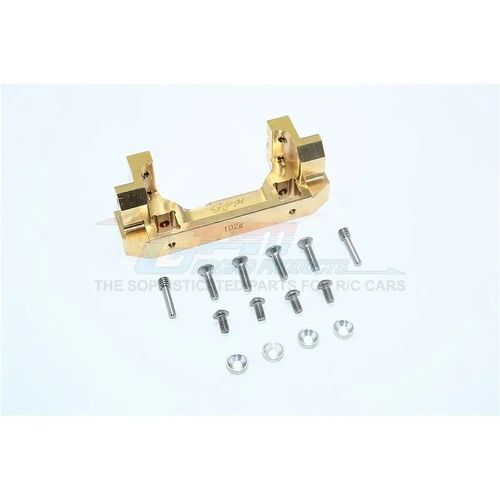 GPM Brass TRX-4 High Mass (102g) Front Bumper Mount