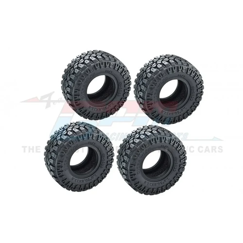 GPM 1.0" High Grip Tyres 4Pcs